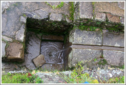 Irrigation system, Machu Picchu.