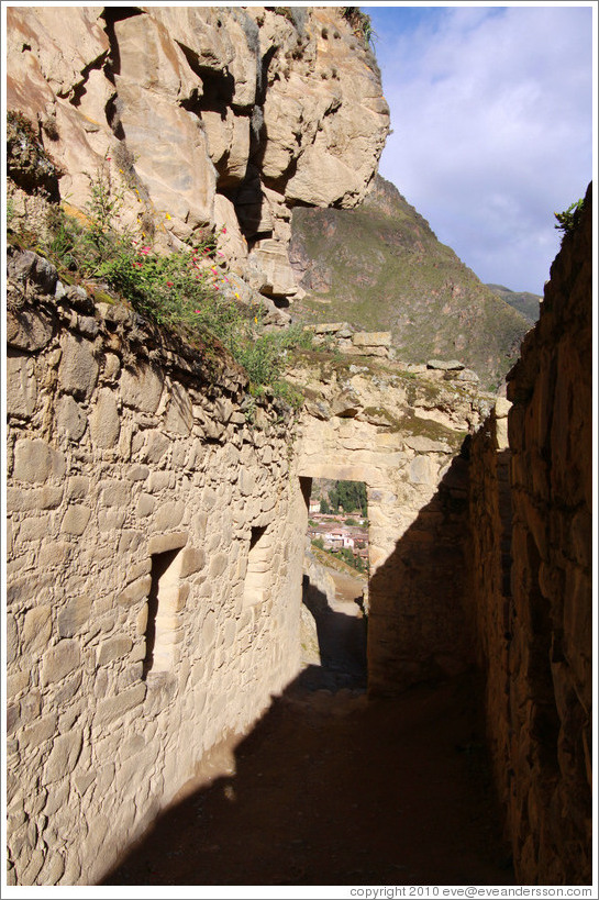 Ollantaytambo Fortress.