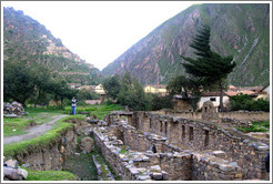 Ollantaytambo Fortress.