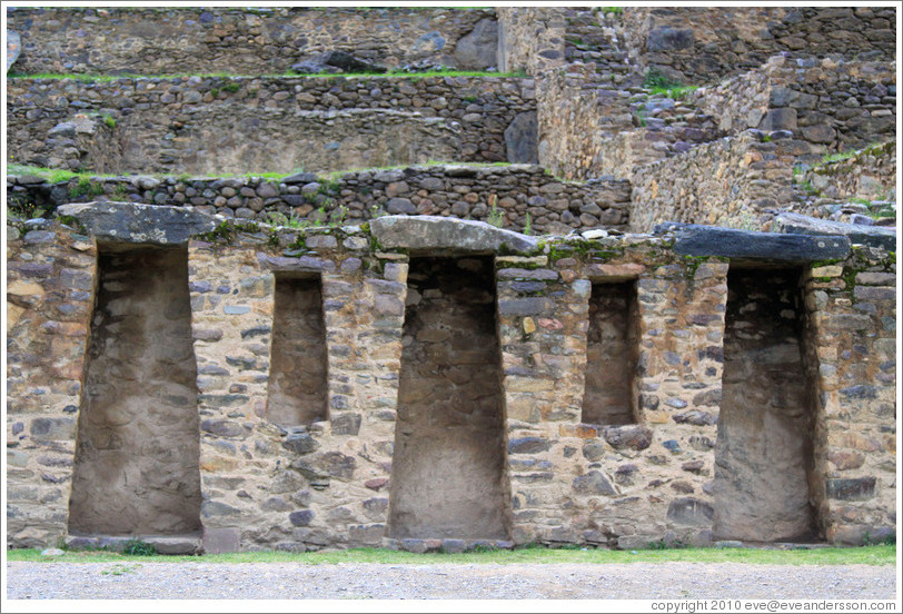 Ollantaytambo Fortress.