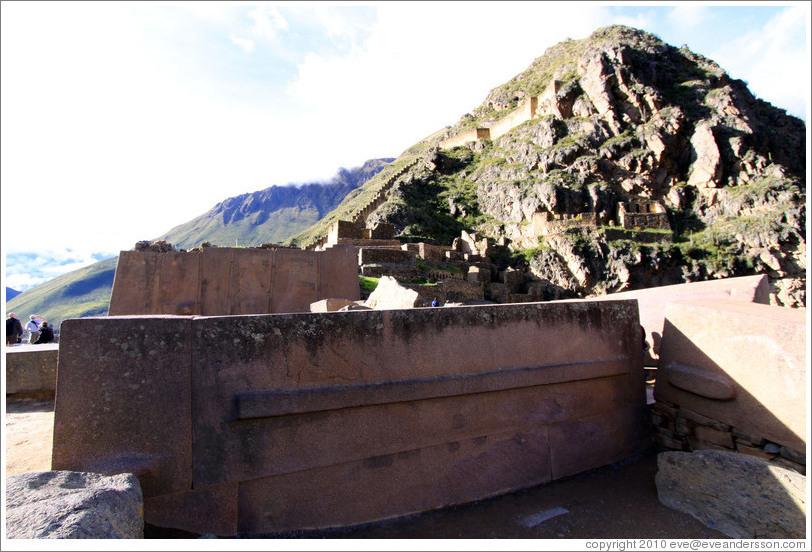 Templo del Sol, Ollantaytambo Fortress.