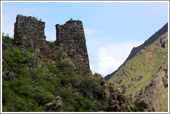 Ruins on Pinkuylluna hill.