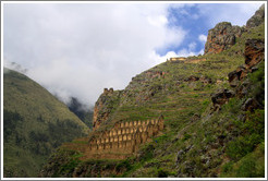 Ruins on Pinkuylluna hill.