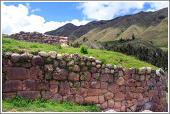 Puca Pucara ruins.