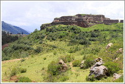 Puca Pucara ruins.