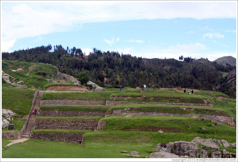 Terraces, Sacsayhuam?ruins.