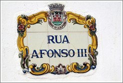 Sign, Rua Afonso III.