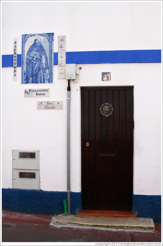 Translator's House, Rua Joaquim Pedro Samora.