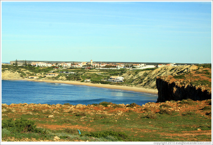 The town of Sagres.