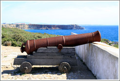 Cannon, Fortaleza de Sagres (Sagres Fortress).