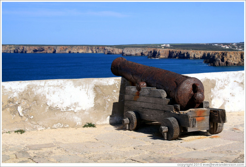 Cannon, Fortaleza de Sagres (Sagres Fortress).