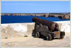 Cannon, Fortaleza de Sagres (Sagres Fortress).