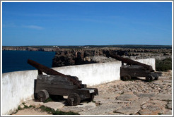 Cannons, Fortaleza de Sagres (Sagres Fortress).