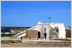Porta da Pra? the main entrance to the Fortaleza de Sagres (Sagres Fortress).