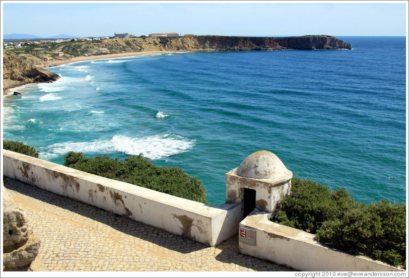 Sentry box, Fortaleza de Sagres (Sagres Fortress).