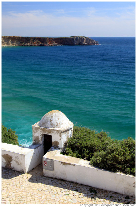 Sentry box, Fortaleza de Sagres (Sagres Fortress).