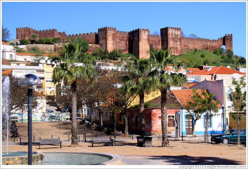 Silves Castle.