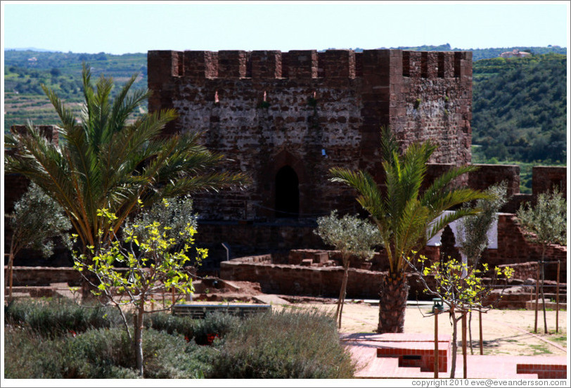 Courtyard, Silves Castle.