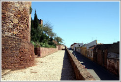 City walls.