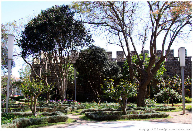 Garden, Tavira Castle.