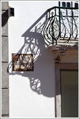 Balcony with shadow, Rua da Liberdade.