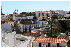 View of Tavira from the Tavira Castle.