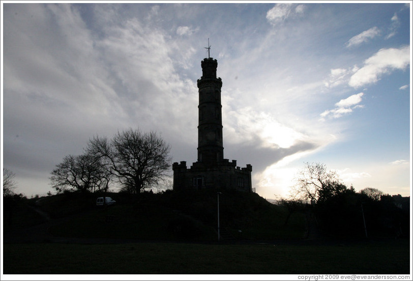 Nelson Monument.  Calton Hill.