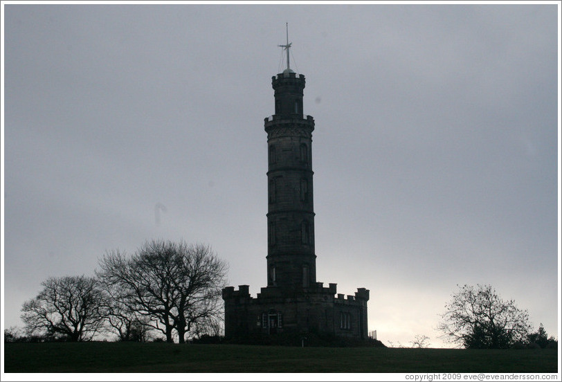 Nelson Monument.  Calton Hill.