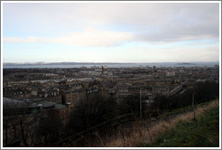 View to the northeast from Calton Hill.