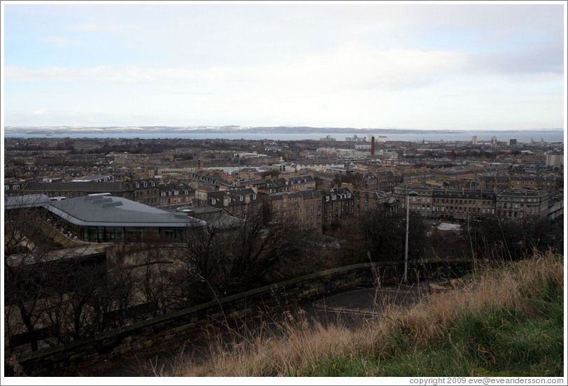 View to the northeast from Calton Hill.