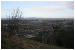 View to the north from Calton Hill.