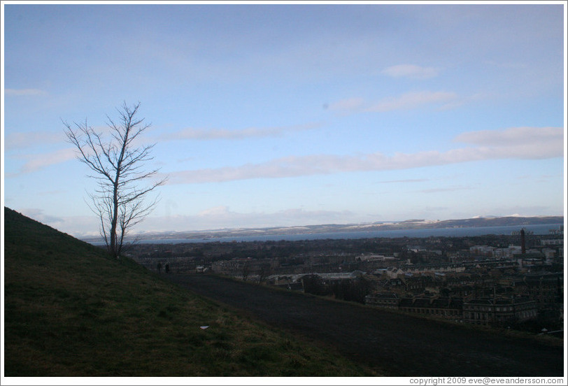 View to the north from Calton Hill.