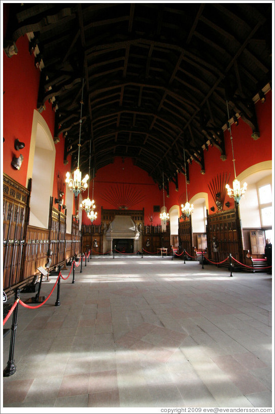 Great Hall.  Edinburgh Castle.