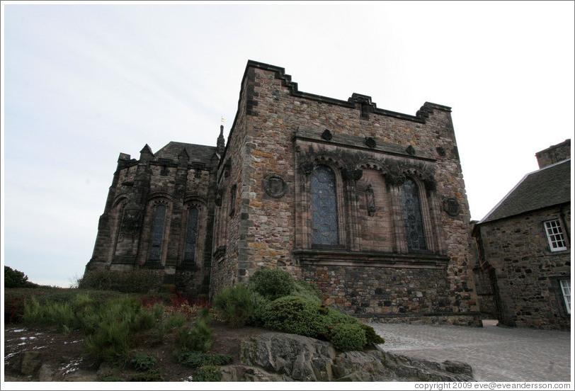 St. Margaret's Chapel.  Edinburgh Castle.