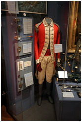 Military uniform.  Edinburgh Castle.