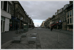 Castle St., off of Princes St.  New Town.