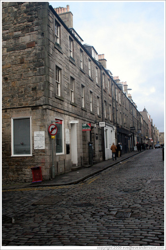 Thistle St.  New Town.