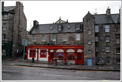 Greyfriars Bobby's Bar.  Candlemaker Row.  Old Town.