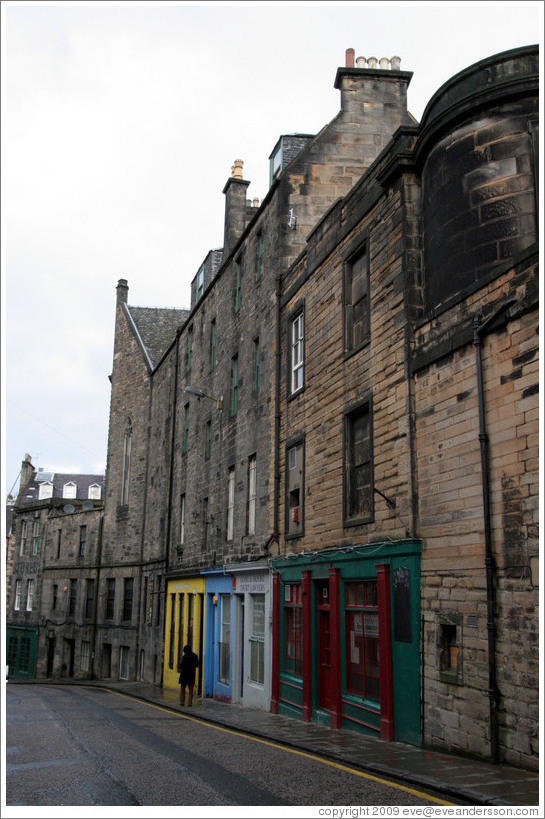Candlemaker Row.  Old Town.
