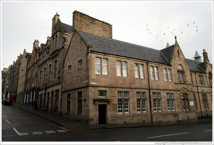 Buildings at Cowgate and Blackfriars Street.  Old Town.