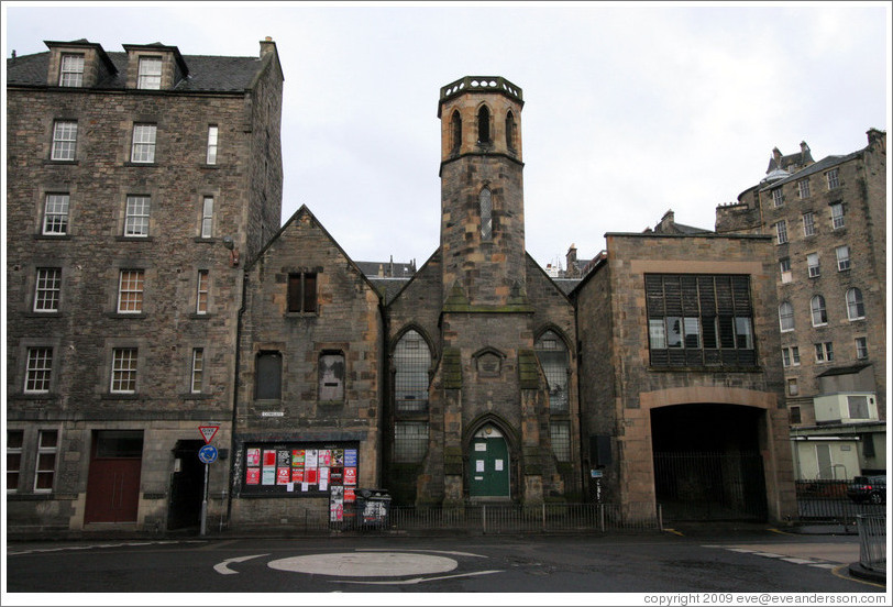 Buildings on Cowgate.  Old Town.