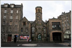 Buildings on Cowgate.  Old Town.