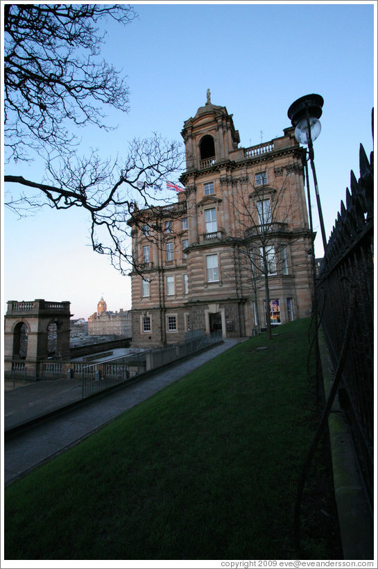 Building near High Street.  Old Town.