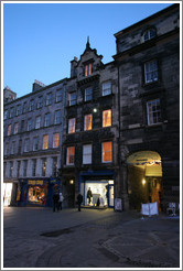 High Street at dusk.  Old Town.