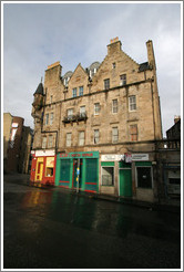 Buildings at Holyrood Road and St. Mary's Street.  Old Town.