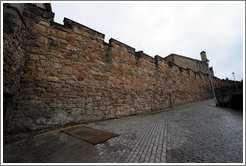 Telfer Wall, built in 1620.  Old Town.