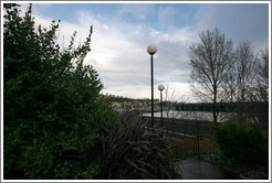 View from stairwell off Viewcraig gardens.  Old Town.