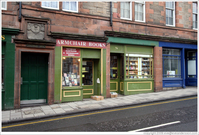 Armchair Books.  West Port.  Old Town.