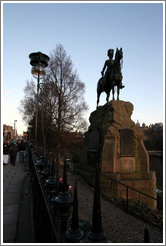 Horse Statue.  Princes Street Gardens.