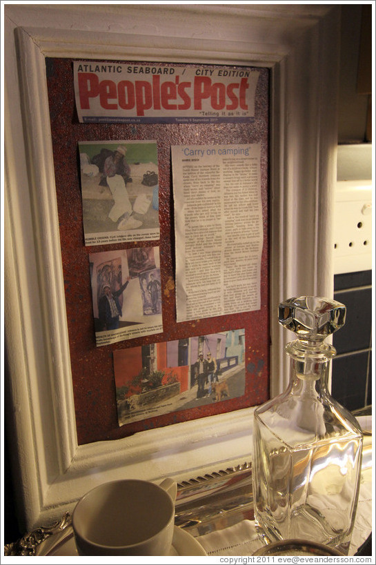 The story of Bo-Kaap walking tour guide, Cyril Johnson, who was homeless for 15 years before he became a guide. Dutch Manor Antique Hotel.